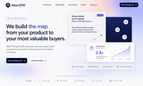 Modern B2B SaaS Landing Page Hero