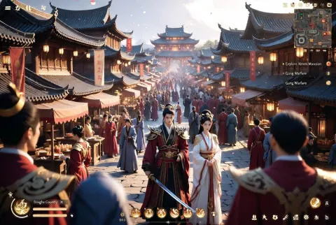 Wuxia Legends: Golden Hour Quest