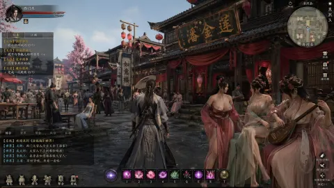 Wuxia Swordsman Dusk Market Adventure