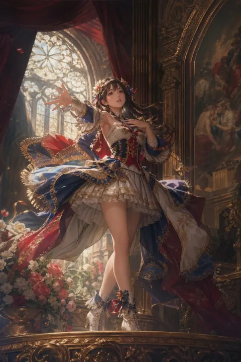 Baroque Idol's Golden Stage Performance