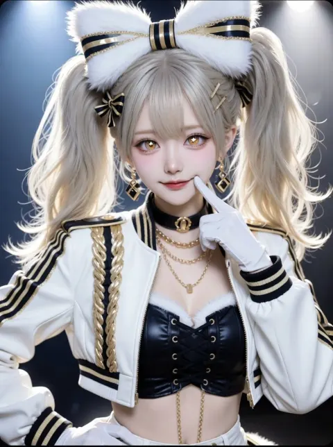 Dark Stage Idol Portrait