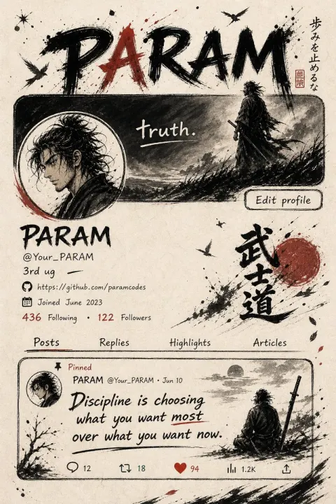 Ronin Ink Profile Art
