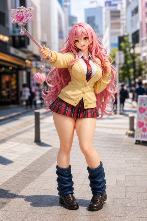 Pink Gyaru Figurine