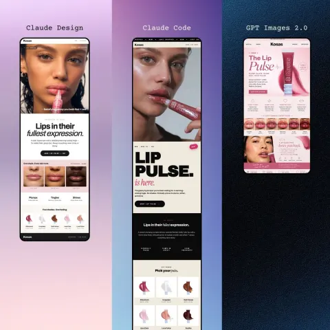Premium Beauty Lip Product Mockup