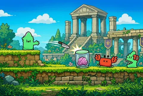 Pixel Graffiti Jungle Adventure