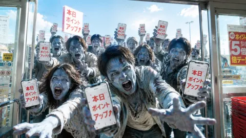 Zombie Shopper Stampede