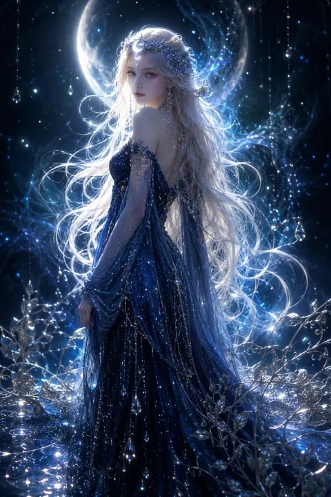 Moon Goddess Enchanted Night