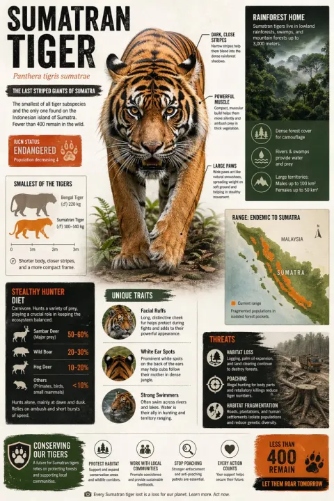 Sumatran Tiger: Last Striped Giants