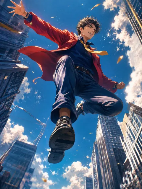 Leaping Between Skyscrapers