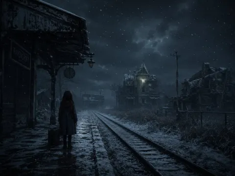 Gothic Horror Abandoned Station