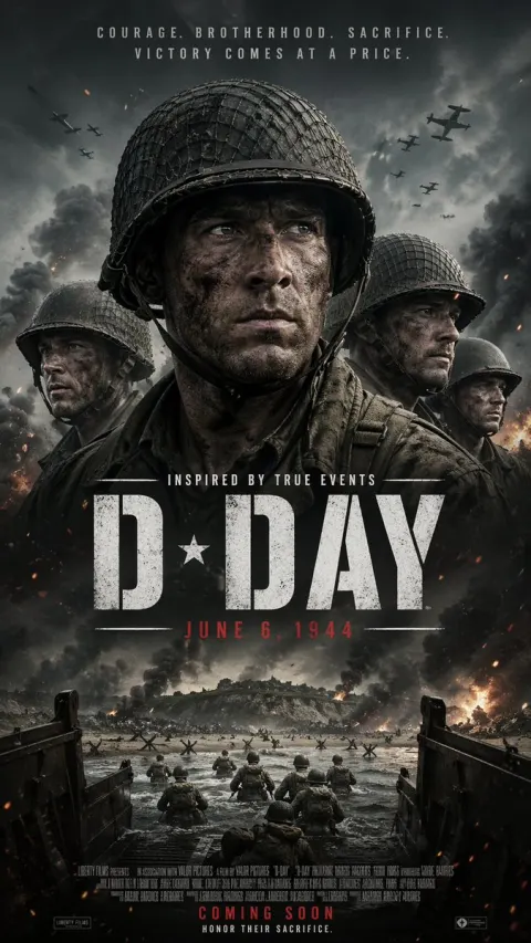 D-Day Epic War Poster