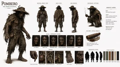 Dark Fantasy Creature Concept Art