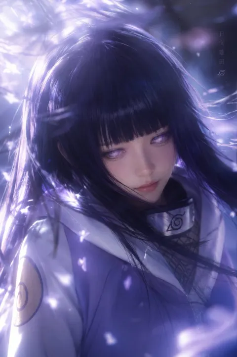 Hinata Mystic Purple Portrait