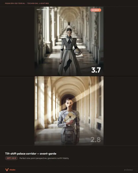 Palace Corridor Fashion Benchmark