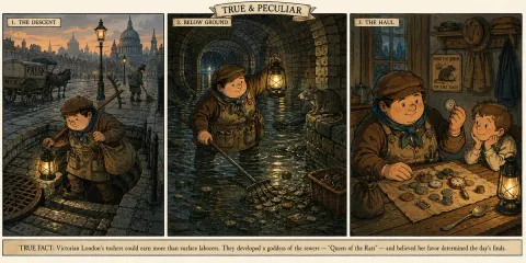 Victorian Sewer Scavenger Comic