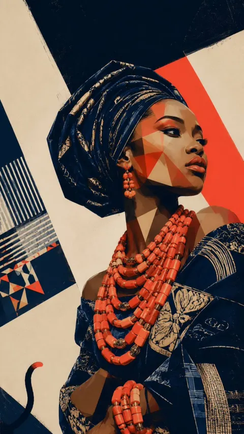 Yoruba Afro-Futurist Portrait