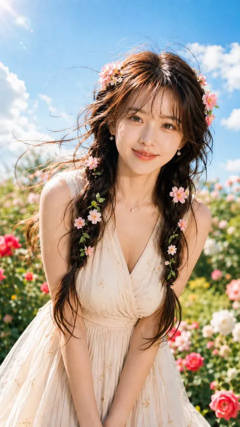 Morning Flower Portrait