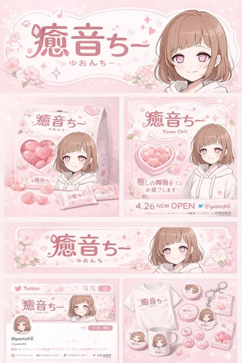 Sakura Girl Brand Identity