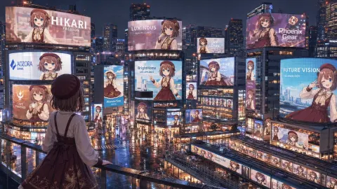 Anime Idol Neon City Takeover