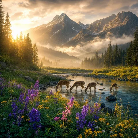 Golden Sunrise Deer Valley