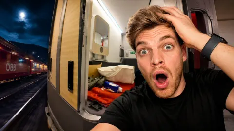 Night Train Sleeper Selfie