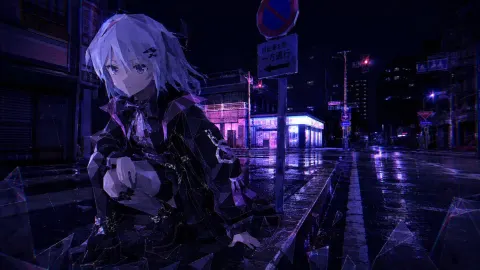 Neon Rain Shattered