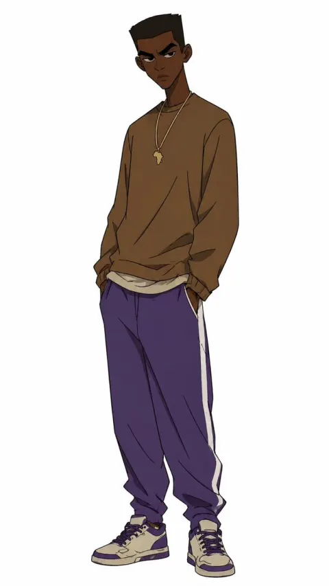 Anime Streetwear Character Illustration