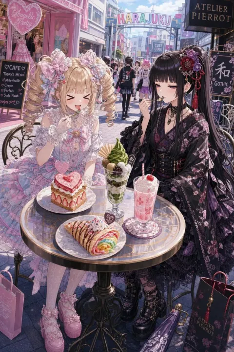 Harajuku Lolita Café Date