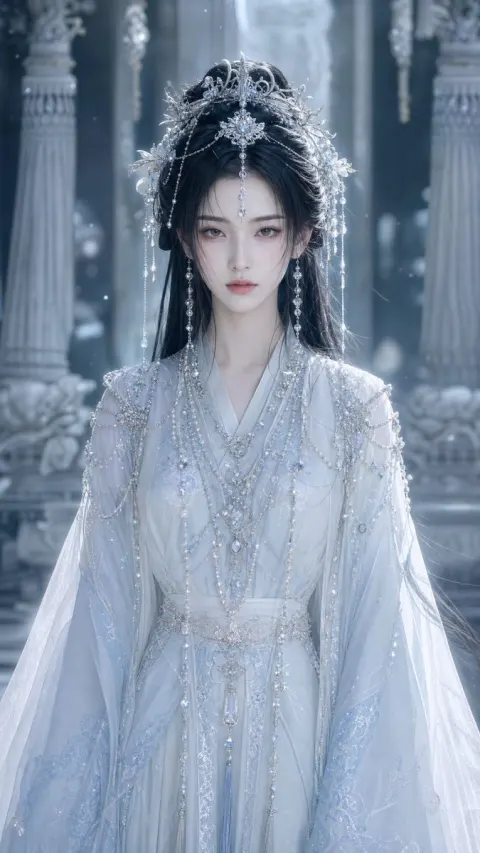 Icy Palace Silver-Crowned Princess