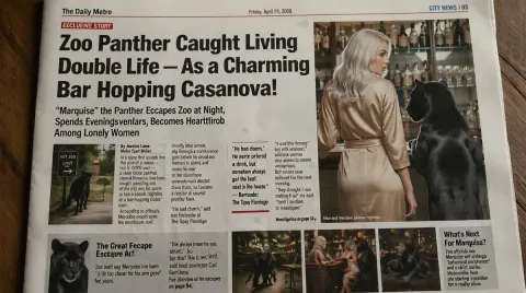 Panther Casanova Tabloid Exclusive