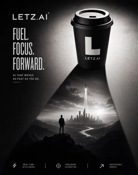 AI Coffee Growth Poster