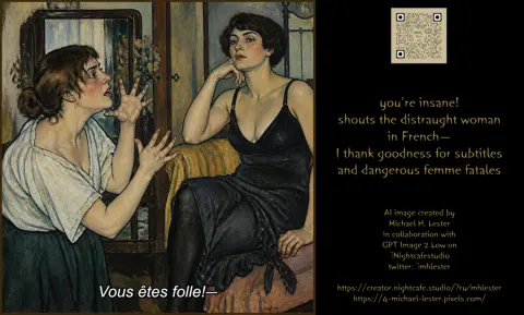 Femme Fatale Noir Poster
