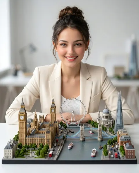 Miniature World Beauty Portrait
