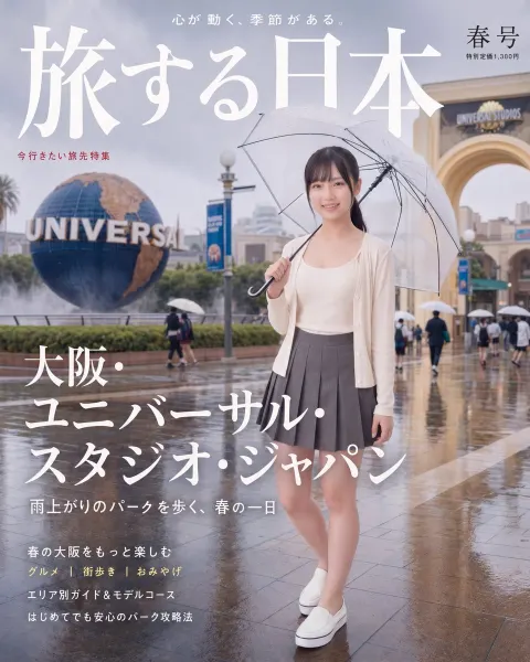 Osaka Bay Woman Photo Journey