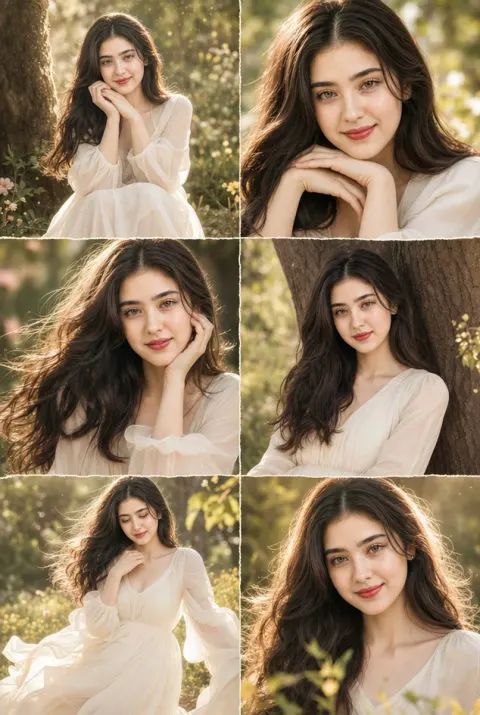 IMAX Beauty Collage Portrait