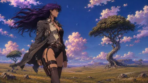 Twilight Warrior Fantasy Art