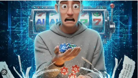 AI Gambler's Desperate Spin