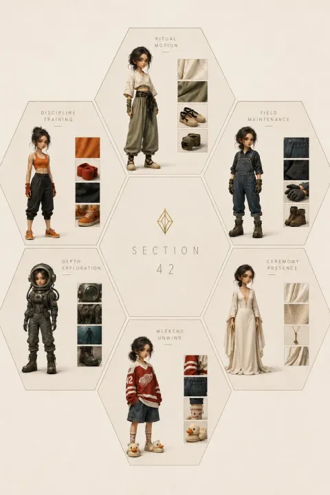 Sci-Fi Child Fashion Archive Board
