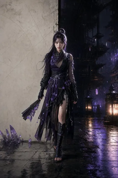Violet Crystal Assassin Night