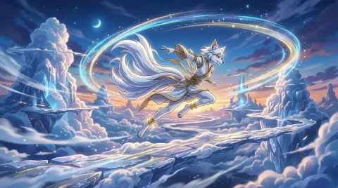 Nine-Tailed Fox Twilight Leap