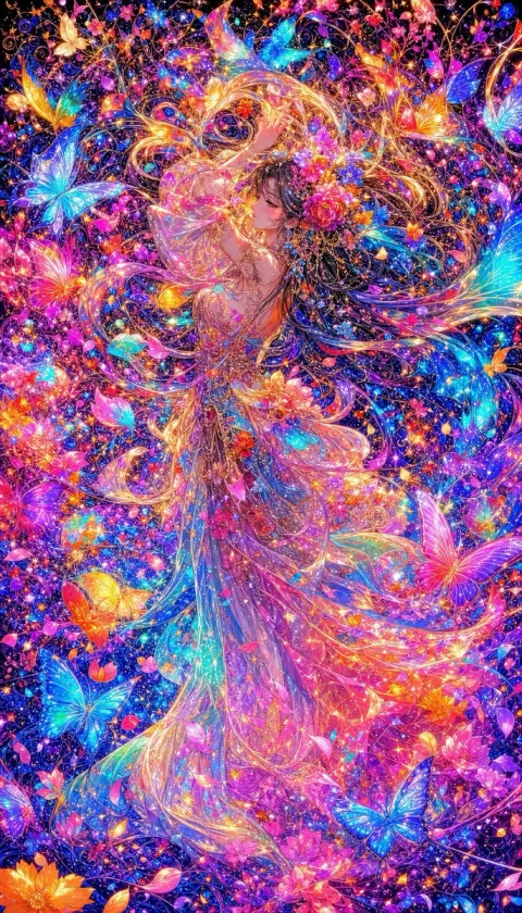 Butterfly Fairy Princess Star Garden