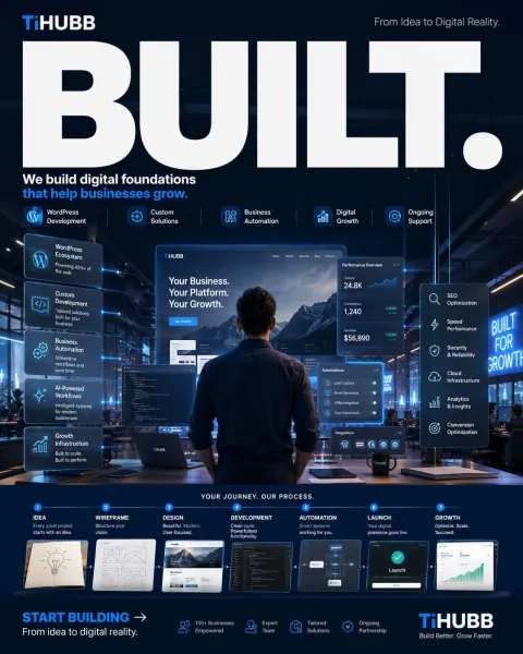 TiHUBB Built Digital Business Campaign