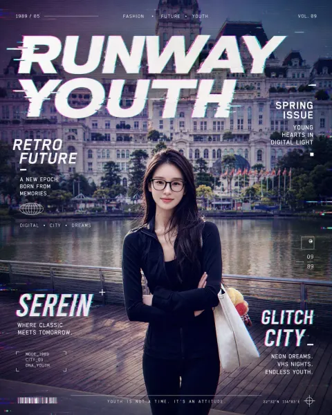 Retro Future Fashion Cover