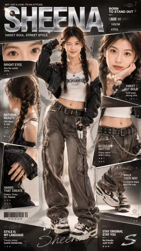 Sheena Y2K Fashion Poster