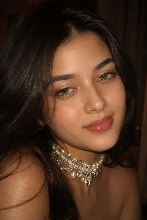 Mid-2000s CCD Night Portrait Beauty