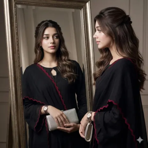 Mirror Couture Portrait