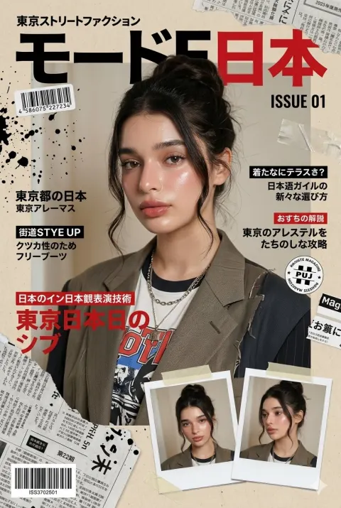 Tokyo Fashion Magazine Cover