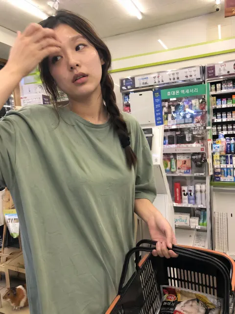Candid Convenience Store Snapshot Moment