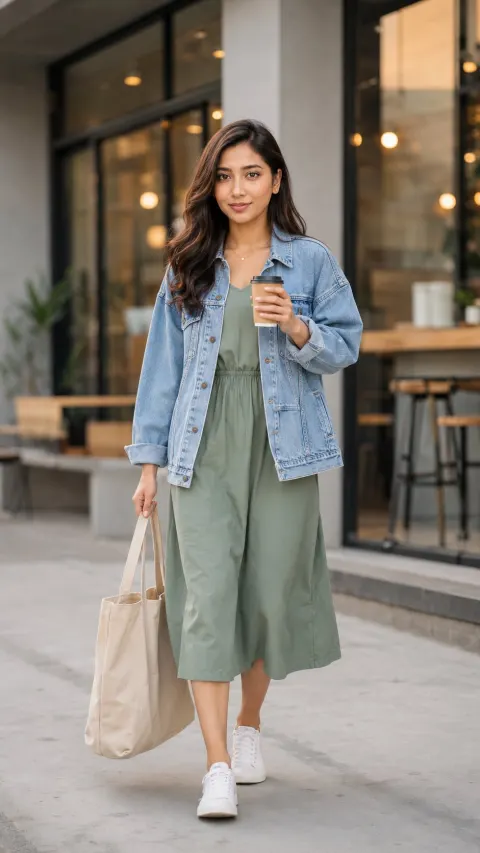 Chic Café Street Fashion Editorial
