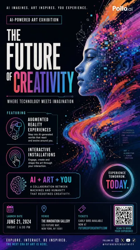 Future of Creativity AI Art Exhibition